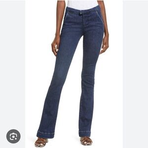 FRAME DENIM ALLESANDRO SIZE 30 SUBTLE FLARE STRETCH JEANS EUC